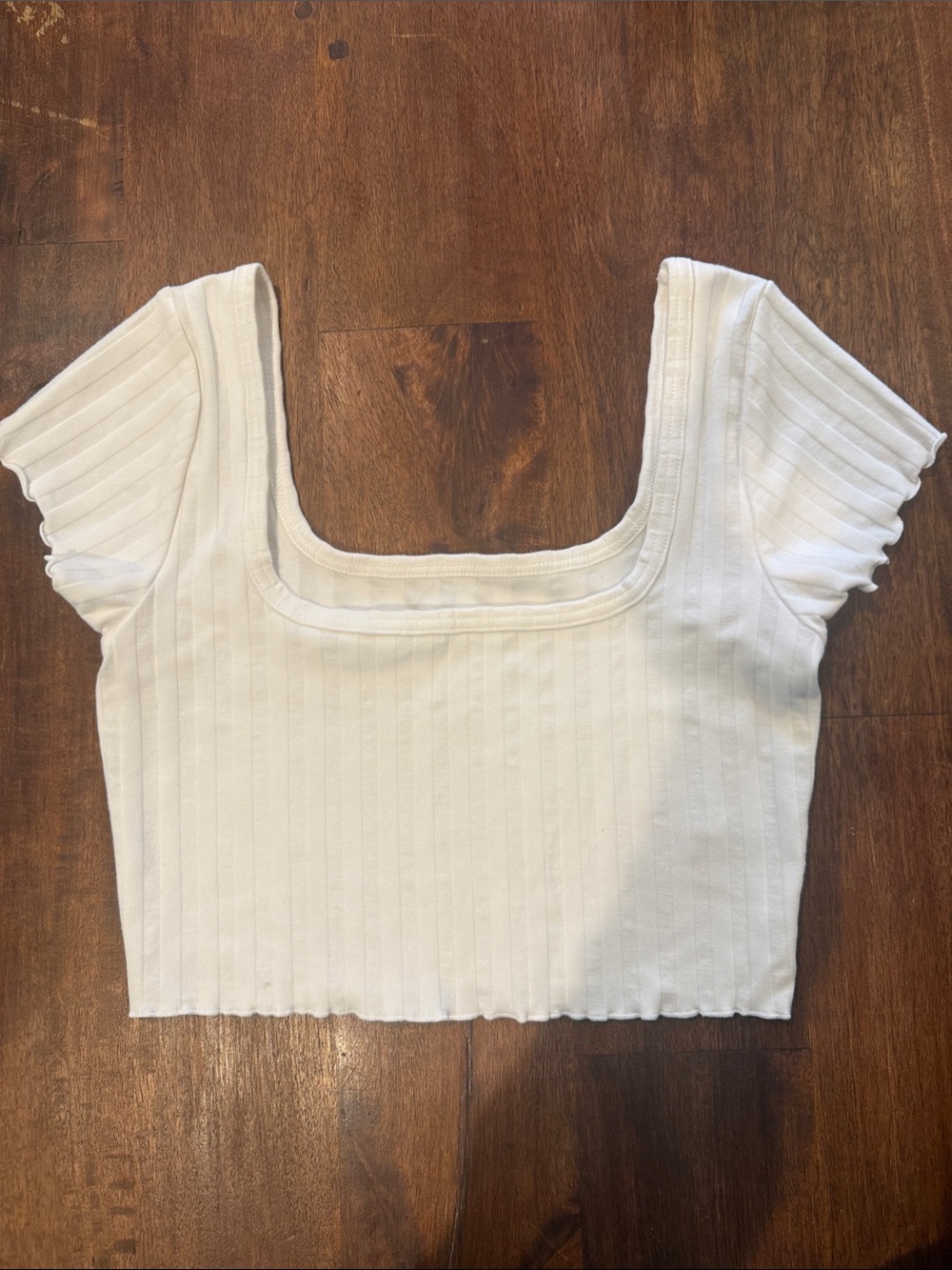 Aerie Offline white crop top